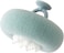 ZGLUZP 1Pc Lightcyan Suction Cup Bath Ball Sunflower Exfoliating Body Scrubber Bath Sponges Bath Sponge for Women and Men Bathing Accessories