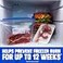 Ziploc Gallon Food Storage Freezer Bags StandUp Bottom Easy to Fill 28 Count