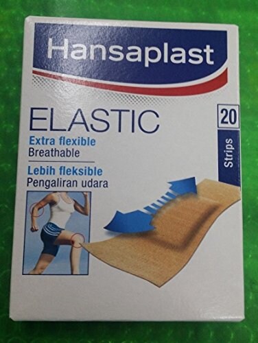 Hansaplast Elastic 20 Strips Cushion The WoundExtra FlexibleBreathable