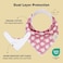 KeaBabies 10pk Organic Baby Bandana Bibs for Drooling and Teething Tea Party