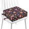 SMZCTYI Toddler Booster Seat for Dining Table Stronger Support Double Safe Straps Booster Seat Dining Toddler Portable Travel Increasing Cushion Black Fox