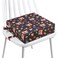 SMZCTYI Toddler Booster Seat for Dining Table Stronger Support Double Safe Straps Booster Seat Dining Toddler Portable Travel Increasing Cushion Black Fox
