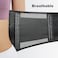 حزام دعم الظهر الرياضي الخفيف من AllyFlex للرجال والنساء، يُلبس تحت الزي الرسمي، مزود بوسادات قطنية طبية ثلاثية الأبعاد مزدوجة لتخفيف آلام أسفل الظهر، وشبكة مسامية مع أربطة قابلة للتعديل لتخفيف إجهاد الظهر. مقاس XSS