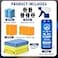 TEAWOO Clay Bars Kit 6 Clay Bars 20 PCS Lubricant Tablets Complete Car Detailing Kit Spray Bottle Disposable Gloves and Microfiber Towels for Car Detailing Cleaning