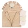 Gerber Baby 4 Piece Animal Character Hooded Towel and Washcloth Set Brown Lion One Size