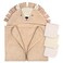 Gerber Baby 4 Piece Animal Character Hooded Towel and Washcloth Set Brown Lion One Size