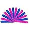Winstonia 100 Pcs Mini Nail Files Bundle Double Sided Buffer Disposable Hygiene Manicure Pedicure Tool 100pcs Pink