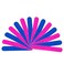 Winstonia 100 Pcs Mini Nail Files Bundle Double Sided Buffer Disposable Hygiene Manicure Pedicure Tool 100pcs Pink