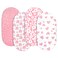 Gllquen Baby Bassinet Sheets 4 Pack Breathable Cozy Fitted Mattress Sheet