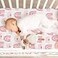 Gllquen Baby Bassinet Sheets 4 Pack Breathable Cozy Fitted Mattress Sheet