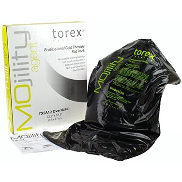 Torex Cold Pack Black Oversize 125 x 185 inches Durable and Reusable
