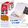 Generic Mini First Aid Kit Bulk Set Travel Size Bundle with 12 Small First Aid Kits in Durable Case for Car Purse Travel Backpack Camping Plus Pouch Compact Safety Supplies Multi Pack