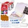 Generic Mini First Aid Kit Bulk Set Travel Size Bundle with 12 Small First Aid Kits in Durable Case for Car Purse Travel Backpack Camping Plus Pouch Compact Safety Supplies Multi Pack