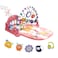 dearlomum Pink Tiger Theme Baby Play Mat Gym with Kick Play Piano