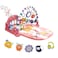 dearlomum Pink Tiger Theme Baby Play Mat Gym with Kick Play Piano