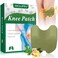 MQUPIN 36PCS Knee Patches Wormwood Ginger Extract Sticker Heat Patches 8 Hours Warming Herbal Patches for Knee Back Neck Shoulder