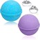 Jackpot Candles Ocean Breeze Lavender Bath Bombs Gift Set of 2 with Size 7 Ring Surprise Inside Each Made in USA