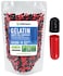 XPRS Nutra Size 3 Empty Capsules 1000 Count Empty Gelatin Capsules Pills DIY Capsule Filling Fillable Pure Bovine Pill Gel Caps for DoItYourself Supplements and Vitamins BlackRed