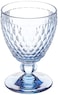 Villeroy &amp; Villeroy Boch Boston Colored Water Goblet 119 oz Crystal Glass Blue