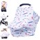 Hicoco Car Seat Covers for Babies Carseat Canopy Multiuse Breastfeeding Covers Girls and Boys Baby Shower Gifts