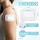 ضمادات لاصقة مقاومة للماء من JJ CARE، عبوة من 100 ضمادة، شاش معقم ذو حواف، مقاس 2 × 3، ضمادات جروح جزيرية قابلة للتهوية، مغلفة بشكل فردي، ضمادات شاش لاصقة مع وسادة مركزية غير لاصقة.