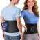FEATOL Back Brace for Men Lower Back Lumbar Support Belt Back Pain Adjustable Support Straps with Removable Lumbar Pad for Heavy Lifting Work Black Plus Size LXL