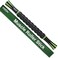 Idson Muscle Roller Stick for Athletes Body Massage Sticks Tools Massager for Relief Muscle SorenessCramping and TightnessHelp Legs and Back RecoveryBlack Green