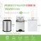 Teivio 26 Gallon 220 Counts Strong Drawstring Trash Bags Garbage Bags by Bathroom Bin Liners 2253 Gal Small Plastic Bags for home office kitchen fit Code R 10 Liter Trash Can