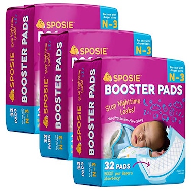 حفاضات أطفال Select Kids Diaper Booster N3، 96 قطعة، حفاضات ليلية، حفاضات للأطفال حديثي الولادة