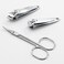 QLL 3 Pack 7Pcs Manicure Set Stainless Steel Nail Clipper Set with case Personal Pedicure Kit for Women Men Girls Travel