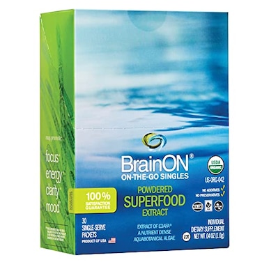 E3Live BrainOn OnTheGoSingles 30 Count 1 Gram