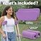 Crutch Comfort Deluxe Soft Fleece Foam Crutch Accessory Set Playful Purple