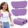 Crutch Comfort Deluxe Soft Fleece Foam Crutch Accessory Set Playful Purple