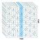 BBTO 50 Pieces Transparent Clear Adhesive Bandage Stretch Large Waterproof Film Adhesive Bandages Dressing Supplies6 x 6 Inch