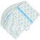 BBTO 50 Pieces Transparent Clear Adhesive Bandage Stretch Large Waterproof Film Adhesive Bandages Dressing Supplies6 x 6 Inch