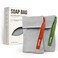 ZOMCHI Soap Saver Bags for Bar Soap 2 Pack Gentle Texture Grey