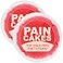 عبوات تبريد دائرية قابلة لإعادة الاستخدام من PAINCAKES، عبوتان، 5 قطع، عبوات ثلج لاصقة كبيرة للعلاج بالتبريد الموضعي، مثالية للإصابات والمناطق الصغيرة، خالية من اللاتكس، لون أحمر