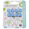 OsoCozy Diaper Pins Blue Sturdy Stainless Steel Diaper Pins with Safe Locking Closures Use for Special Events Crafts or Colorful Laundry Pins