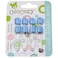 OsoCozy Diaper Pins Blue Sturdy Stainless Steel Diaper Pins with Safe Locking Closures Use for Special Events Crafts or Colorful Laundry Pins