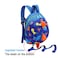 DB Dinosaur Toddler Mini Backpack with Leash Children Kids Baby Harness Bookbag Deep Blue