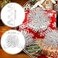 Poen 12 Pcs Large Pull Bows for Gift Wrapping 8 Silver Ribbon Pull Bows Gift Bow for Presents Wedding Baskets Wrapping Boxes Wine Bottles Flower Holiday Decorations