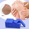 SALVMARY Disposable Foot Scrubber Sponge Pads Pedicure Pumice Stone for Feet Callus Remover Coarse Blue 40Pcs