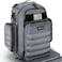 Dinictis Dad Diaper Bag Mens Diaper Bag Backpack with Diaper Changing Mat Military Diaper Backpack with Molle Webbing Waterproof Pouch Baby Wipes pocket Insulated Bottle Pockets Dark Grey