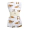 Mud Pie Bulldog Print Muslin Baby Swaddle Blanket 47 x 47 12140053