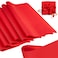 Qilery 500 Sheets Red Tissue Paper Bulk for Gift Bags 15 x 20 Inch Acid Free Wrapping Sheets for Summer Party Back to School Teacher Gift Wrap Birthday DIY Crafts Flower Bouquet Pack