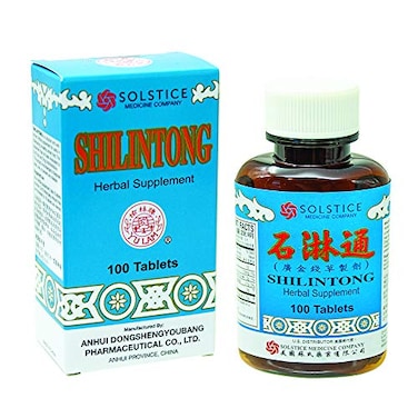 Solstice Medicine Shilintong Herbal Supplement Supports Urinary Tract Kidney Bladder Stone Cleanse100 Tablets1 BottleSolstice