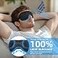 YIVIEW Sleep Mask for Back and Side Sleeper Pack of 3 100 Light Blocking 3D Eye Masks for Sleeping Lightweight Breathable Eye Cover for Women Men Zero Pressure Night Blindfold