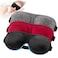YIVIEW Sleep Mask for Back and Side Sleeper Pack of 3 100 Light Blocking 3D Eye Masks for Sleeping Lightweight Breathable Eye Cover for Women Men Zero Pressure Night Blindfold
