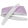 AhaTopia 8080 Grit Nail Files 10 Pack Emery Boards for Acrylic Nails and Gel Nails Coarse Nail File Double Sided 80 Grits Emory Professional Nail Filers Reusable Washable Manicure Curved Gray