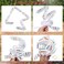 مجموعة ليزاكا المكونة من 12 قطعة من شرائط الزينة لحفلات أعياد الميلاد، بتصميمات قوس قزح وشموع وكب كيك، مثالية لتغليف الهدايا وباقات الزهور وسلال الزهور.